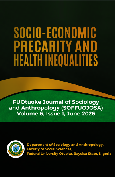 					View Vol. 6 No. 1 (2026): FUOtuoke journal of Sociology and Anthropology (SOFFUOJOSA)
				
